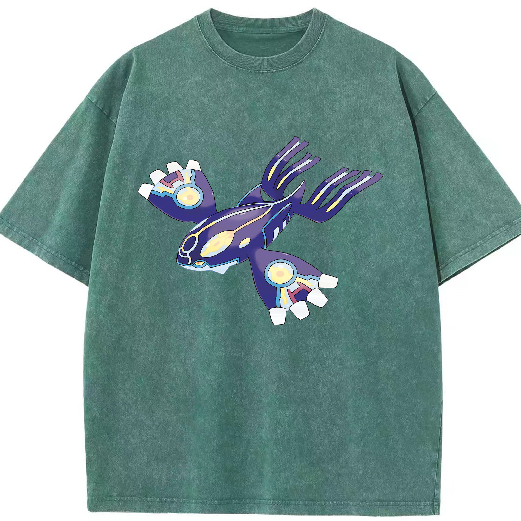 （画像用） ポケットモンスター Pokémon 綿100% ヴィンテージ風 半袖Tシャツ（フロントプリント）